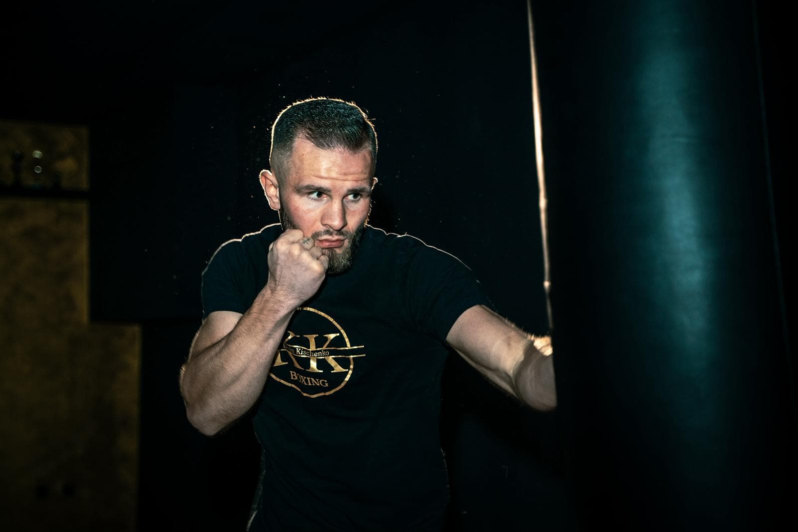 Kevin Kischenko im Profi-Kampf